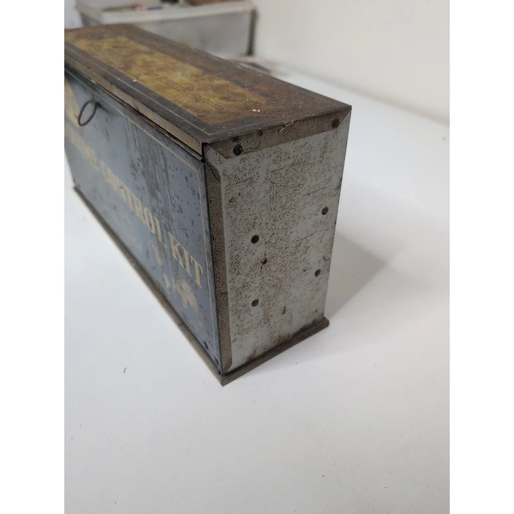 Vintage IRC Volume Control Kit Parts & Display Countertop Metal Case 1940's